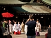 Wedding procession at the Meiji-Jingu Shrine